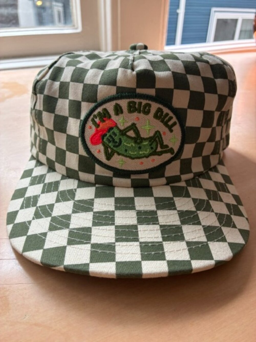 The Space Bureau "I'm a Big Dill" canvas baseball cap